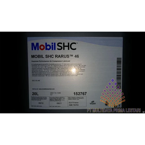 Mobil Shc Rarus 32 46 68 ( Air Compressor Oil )