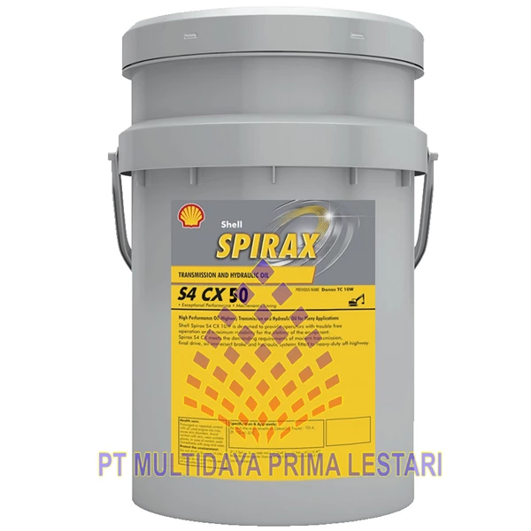 Shell Spirax S4 CX 50 ( Transmission and Final Drive Oil )
