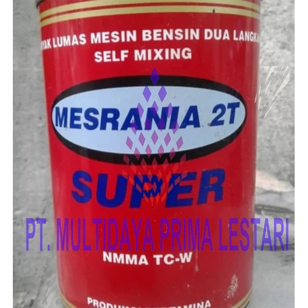 Pertamina Mesrania 2T Super X Min 20 TC-W3 ( Oli Mesin Kecil Berpendingin Air )