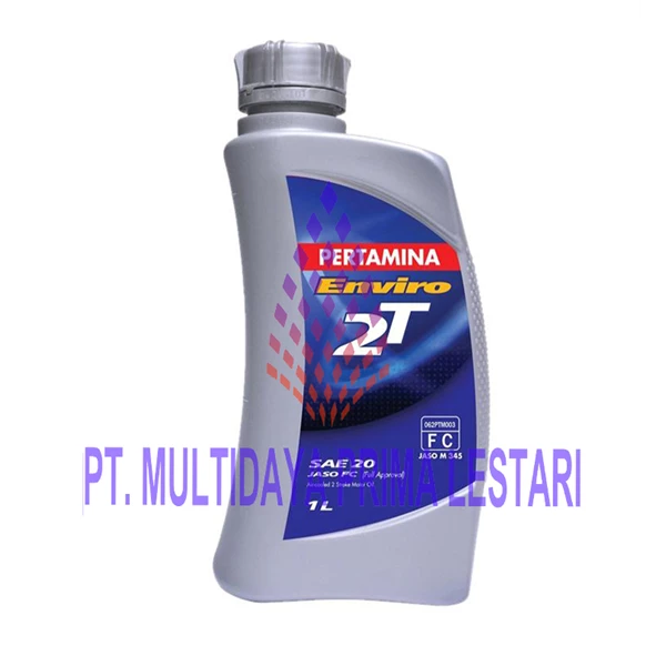 Pertamina Enviro 2T Min 20 JASO FC ( Oli Motor Berpendingin Udara )